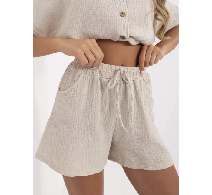 Szorty MO SN model 21236008 beżowy - FPrice