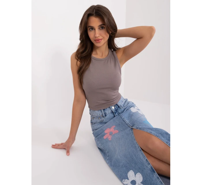 Spódnica NM SD model 19639155 niebieski - FPrice