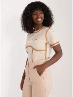 Tričko NM TS DDD654.60 béžová