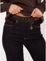 Spodnie jeans SP  granatowy model 21789066 - FPrice