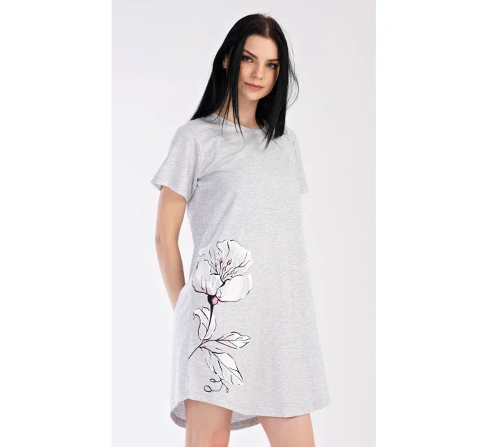 Dámská noční košile s krátkým rukávem model 18831621 - Vienetta