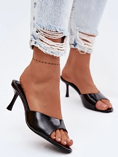 Klapky na podpatku model 227945 Step in style