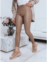 Dámské legíny béžové Dstreet model 21964251 - FashionStreet