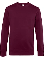 B&C KING Crew Neck_° Pánská mikina 01.U01K dark cherry B&C KING Crew Neck_° Pánská mikina 01.U01K dark cherry