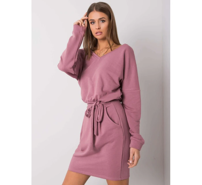 Šaty RV SK 6037.18X tmavě růžová