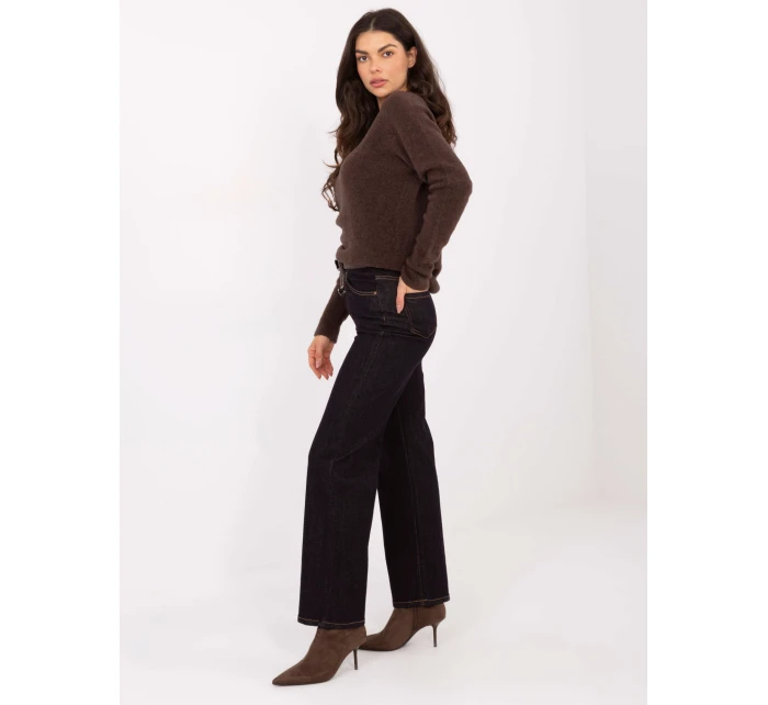 Spodnie jeans SP  granatowy model 21789066 - FPrice