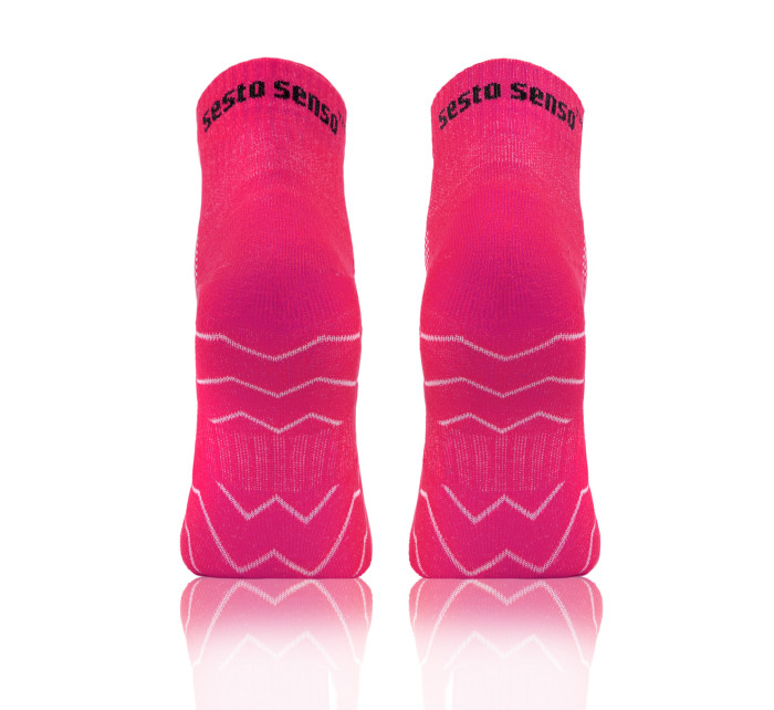Frotte Sportovní ponožky model 18332068 Pink - Sesto Senso