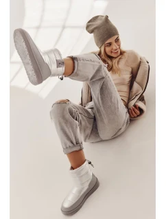 Women's Snow Boots Big Star II274118 Silver