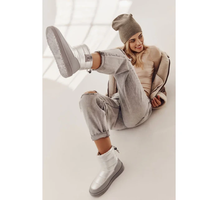 Women's Snow Boots Big Star II274118 Silver Women's Snow Boots Big Star II274118 Silver