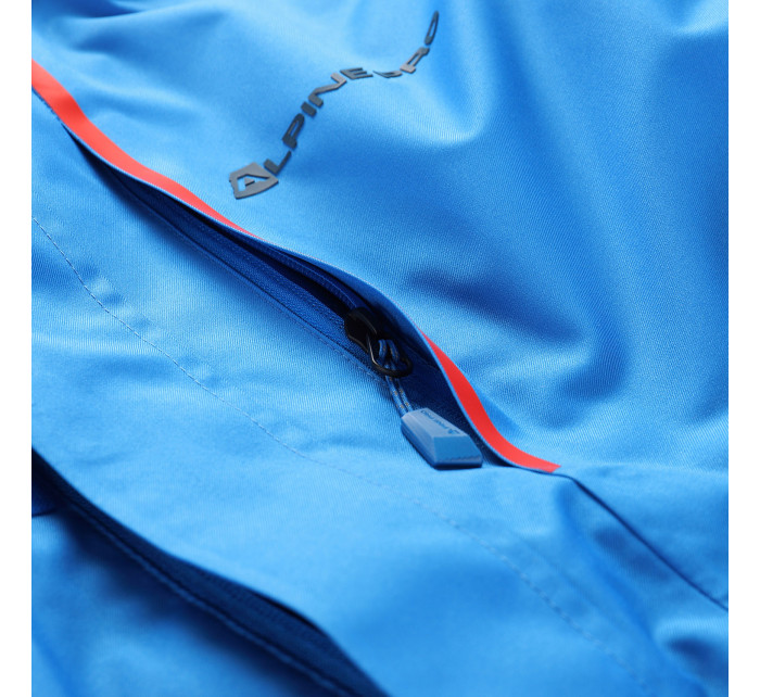 Pánská lyžařská bunda s membránou ptx ALPINE PRO ZARIB electric blue lemonade