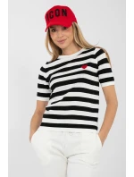 Svetr s krátkým rukávem  model 224319 Factory Price