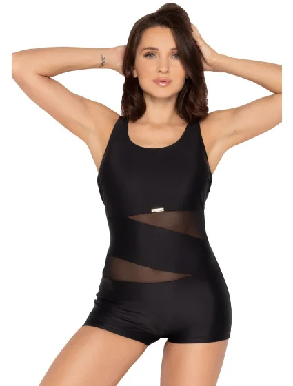 Jednodílné dámské plavky S 36 model 21890184 Fashion Sport Shorts - Self