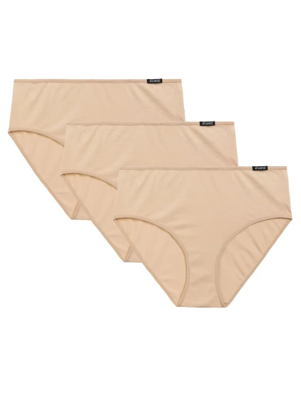 Dámské kalhotky 3 pack 579 beige - Atlantic