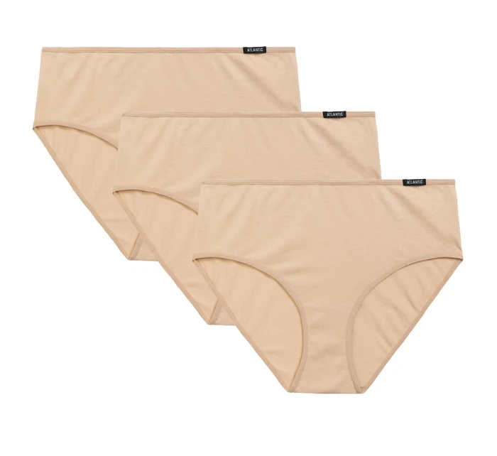 Dámské kalhotky 3 pack 579 beige - Atlantic
