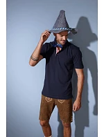 JN Pánské piqué polo v  stylu 02.0 white/red white model 22488663 - Daiber