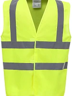 Yoko HVW 100 Hi-Vis bezpečnostní vesta 79.W100 hi vis yellow