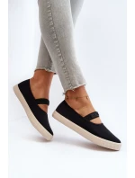 Dámské nazouvací tenisky Big Star model 21649667 Černá - Big Star Shoes Dámské nazouvací tenisky Big Star model 21649667 Černá - Big Star Shoes