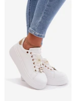 Dámské tenisky na platformě s  Srdce model 21997747 - Boto