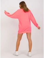 Mikina EM BL U719.82P fluo růžová