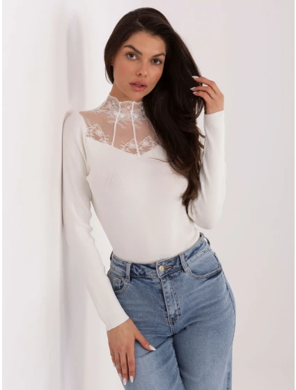 Sweter PM SW model 21776437 ecru - FPrice