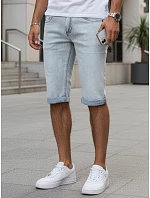 FashionStreet pánské modré džínové šortky SX2616 FashionStreet pánské modré džínové šortky SX2616