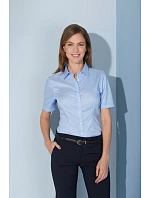 JN keprová halenka s krátkým rukávem 02.0 black model 22488337 - Daiber JN keprová halenka s krátkým rukávem 02.0 black model 22488337 - Daiber
