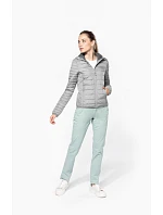 Kariban K 6111 Lehká dámská prošívaná bunda s kapucí 20.6111 marl dark grey Kariban K 6111 Lehká dámská prošívaná bunda s kapucí 20.6111 marl dark grey