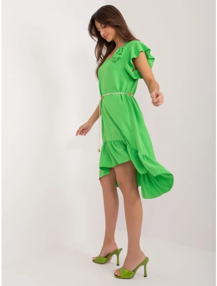 DHJ SK 8921 šaty.21 světle zelená