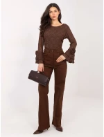 Spodnie LK SP model 21834239 brązowy - FPrice