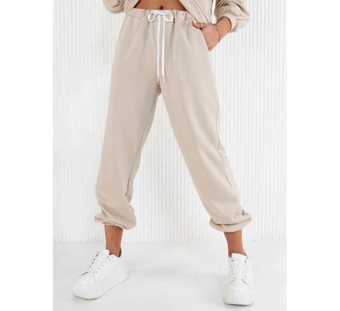 Dámské tepláky FILAN béžové FashionStreet UY1886