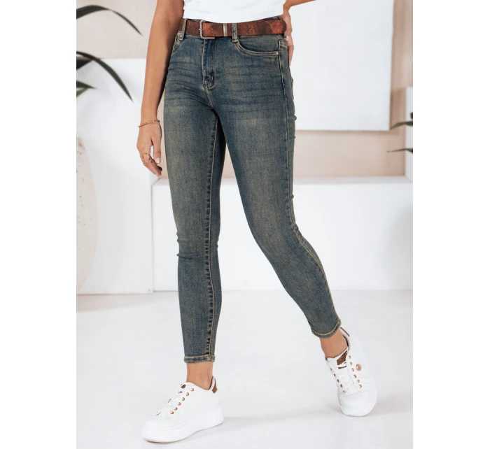 Dámské úzké džíny modré FashionStreet UY2809 Dámské úzké džíny modré FashionStreet UY2809