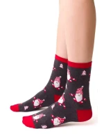 Ponožky Steven art.136 Świąteczne damskie 35-40