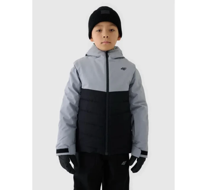Zimní lyžařská bunda 4F Jr 4FJWAW24TTJAM535-25S Zimní lyžařská bunda 4F Jr 4FJWAW24TTJAM535-25S