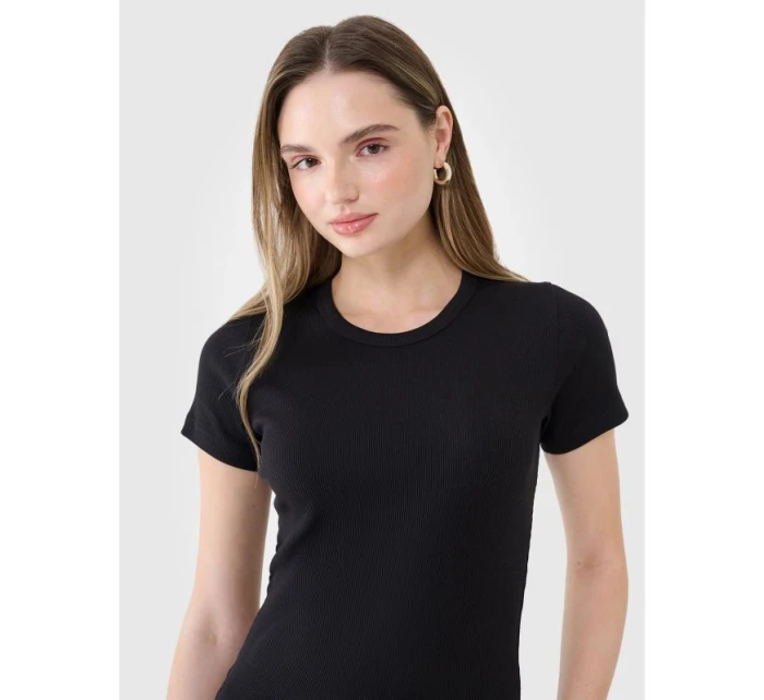 Dámské žebrované tričko model 21433273 - 4F Dámské žebrované tričko model 21433273 - 4F