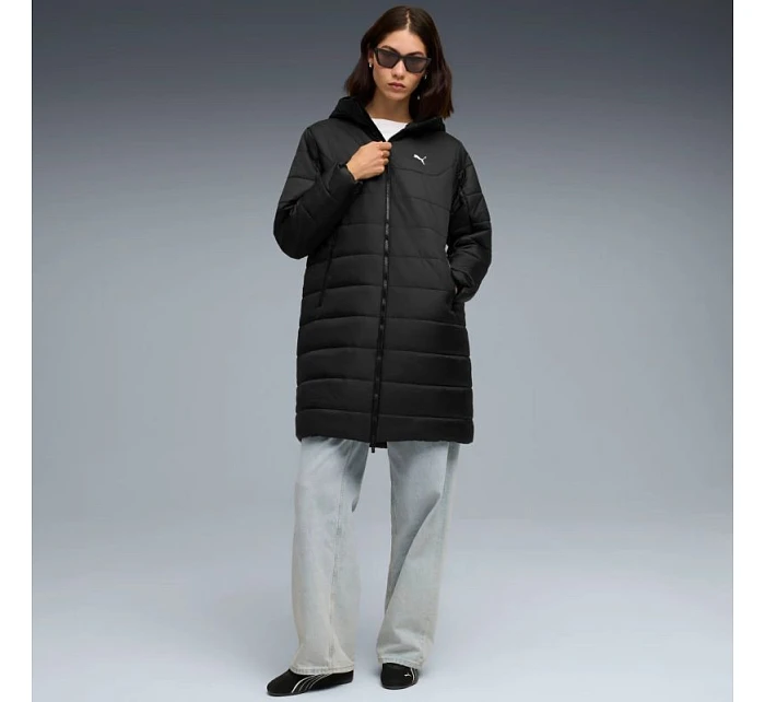 Dámská vycpaná bunda Puma ESS s kapucí černá 685232 01