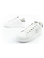 pánské tenisky model 22056000 z přírodní kůže bílé - Karl Lagerfeld