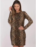 RV SK šaty A259 1.94 velbloud RV SK šaty A259 1.94 velbloud