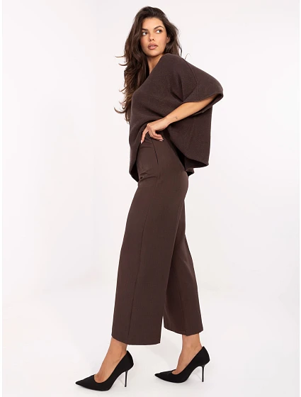 Dámské kalhoty IT SP model 21407076 Tmavě hnědá Rue Paris - FPrice