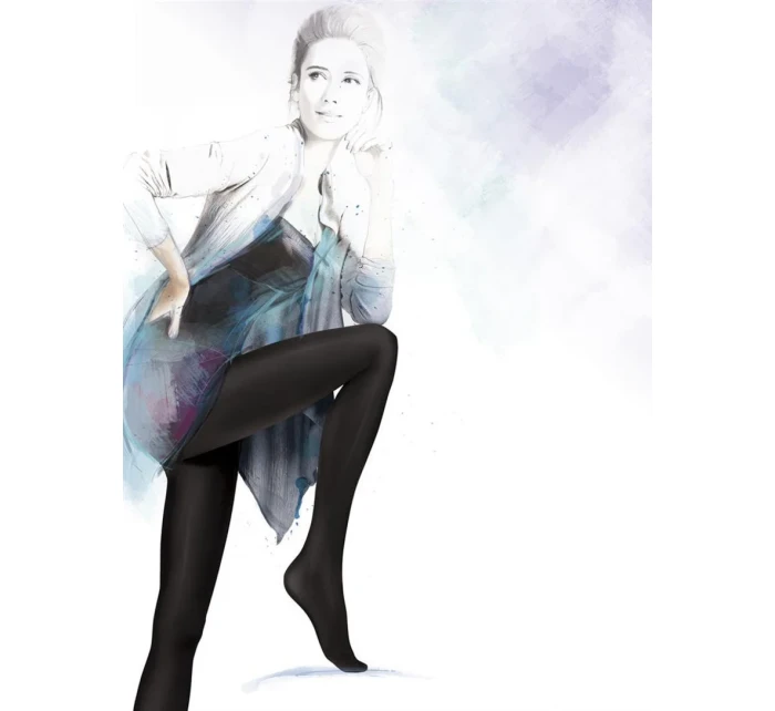 SATTI MATTI - Dámské punčochové kalhoty 3D 90 DEN - GATTA