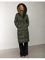 Zimowa kurtka khaki model 21761265 - MINORITY Zimowa kurtka khaki model 21761265 - MINORITY