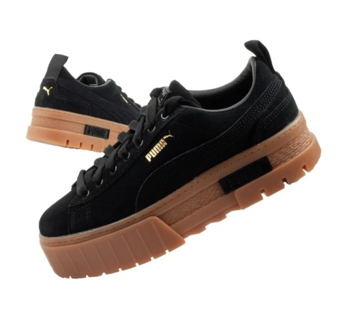 Puma Mayze dámské sportovní boty Sneakers platform black fashion leather dámské Puma Mayze dámské sportovní boty Sneakers platform black fashion leather dámské