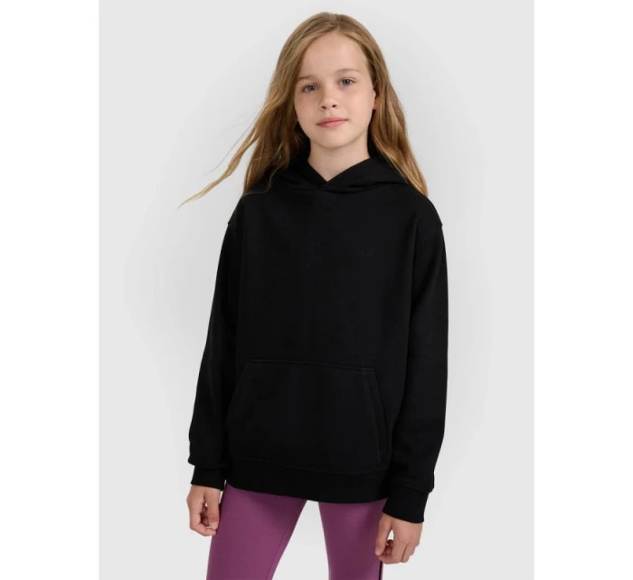 Dívčí mikina s kapucí model 21882799 - 4F