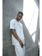 Build your Brand BY 102 Oversize tričko z těžké bavlny 56.0102 light navy Build your Brand BY 102 Oversize tričko z těžké bavlny 56.0102 light navy
