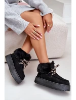 Dámské s podrážkou černé model 21679252 - Boto Dámské s podrážkou černé model 21679252 - Boto