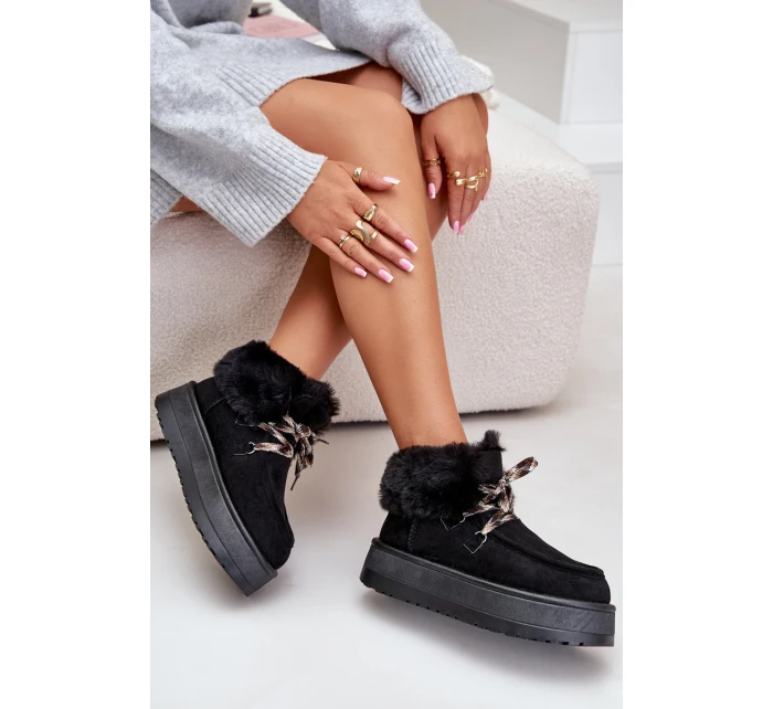 Dámské s podrážkou černé model 21679252 - Boto Dámské s podrážkou černé model 21679252 - Boto