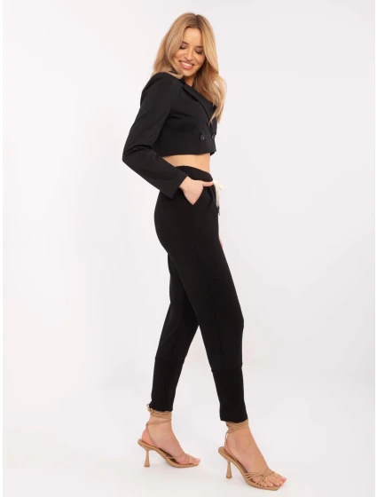 Kalhoty DHJ SP model 20895836 černé - FPrice Kalhoty DHJ SP model 20895836 černé - FPrice