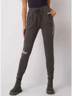 Tepláky RV DR 7076.21 tmavá khaki