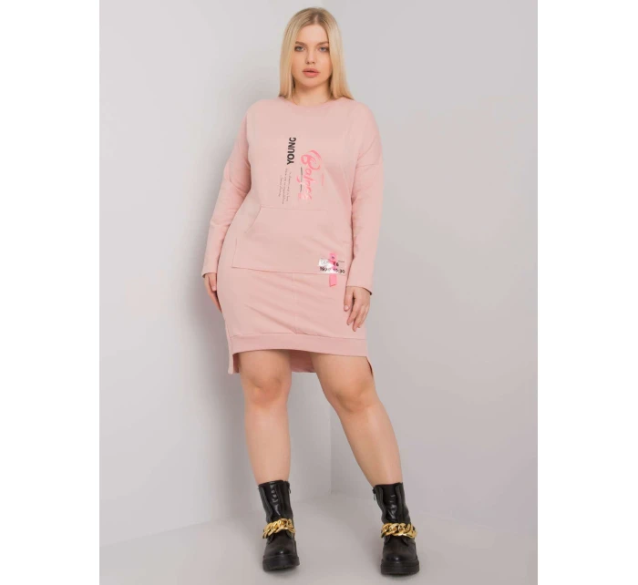 Šaty RV SK 7178.44 světle růžová