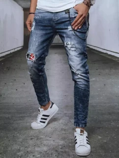 FashionStreet pánské modré džínové kalhoty UX3721