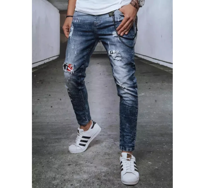 FashionStreet pánské modré džínové kalhoty UX3721